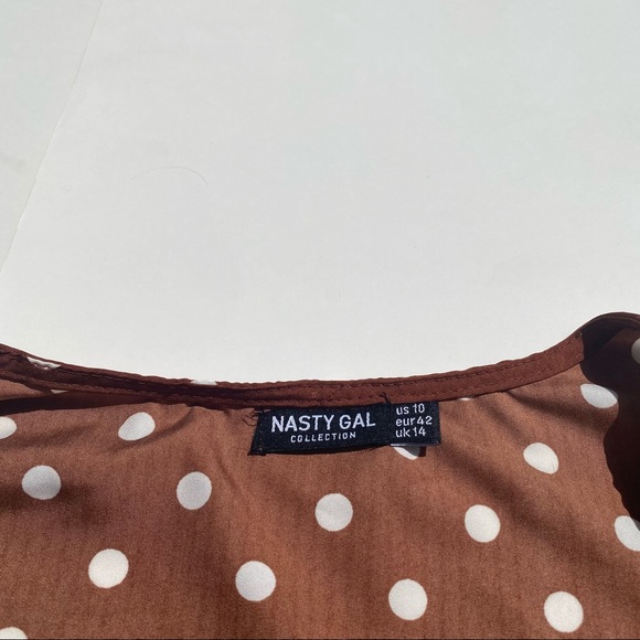 Nasty Gal tie front Top - Picture 4 of 4